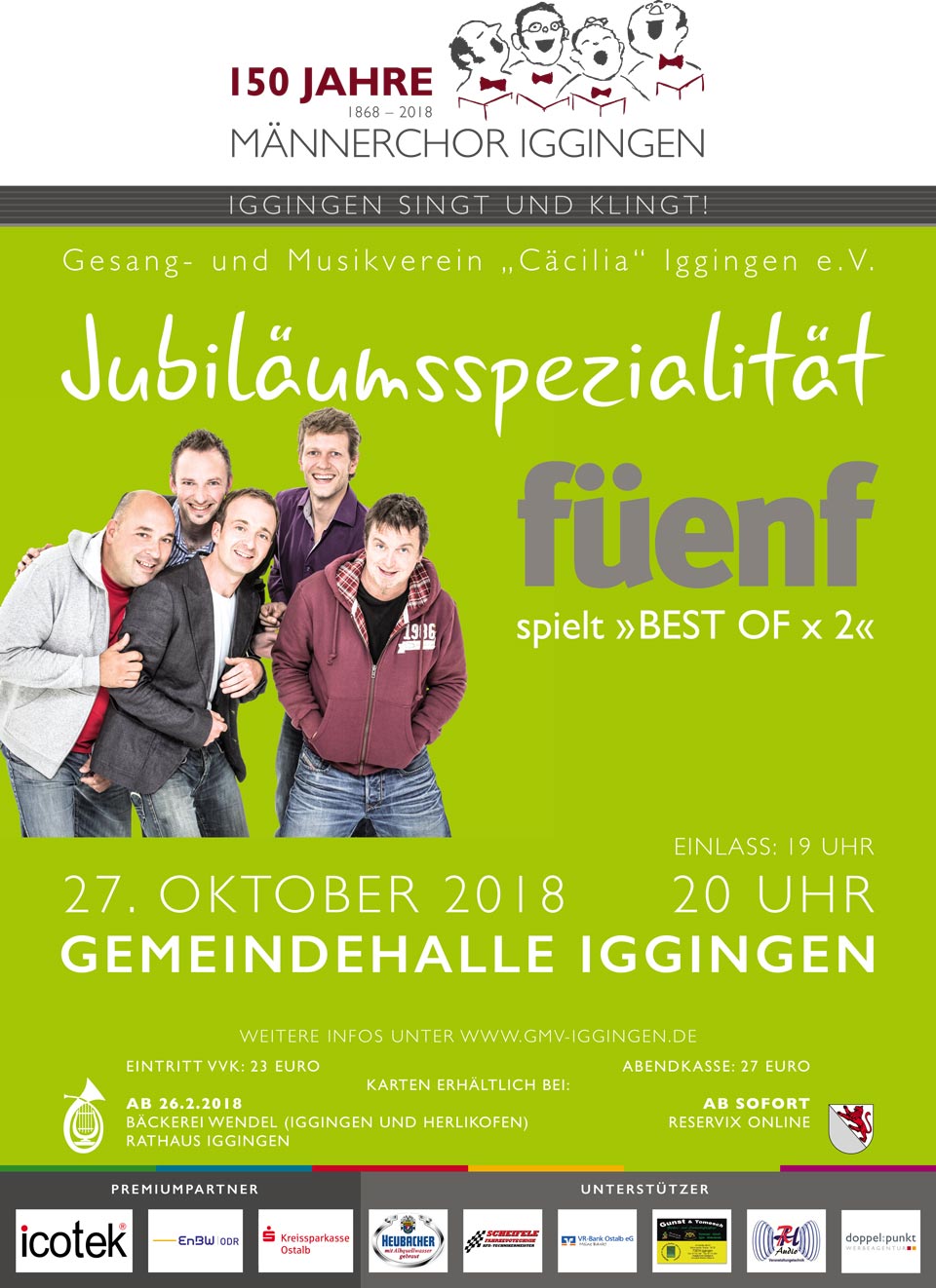 Die füenf